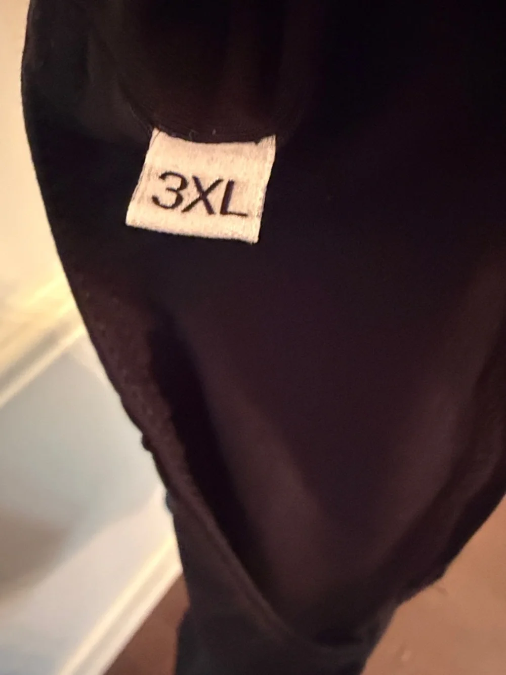 Women's Black Performance Bike Shorts size 3XL